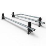 Toyota Proace roof rack 2 bars load stops roller AT127LS+A30