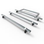 Vauxhall Combo roof rack 3 bars roller AT130+A30