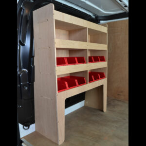 Ford Transit Custom Plywood van racking / Shelving unit - WR58