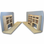 Vauxhall Vivaro Plywood Van Racking - Shelving Package (2001-2019 model vans) - WRK1.1.3