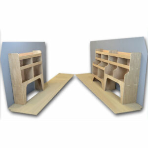 Vauxhall Vivaro Plywood Van Racking - Shelving Package - WRK1.9.11