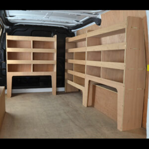 Ford Transit Custom Plywood Offside van racking / Shelving unit - WRK47.53.57