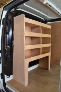 Ford Transit Custom Plywood Van Racking WR57