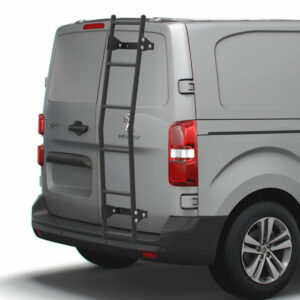 Peugeot Expert rear door ladder on van