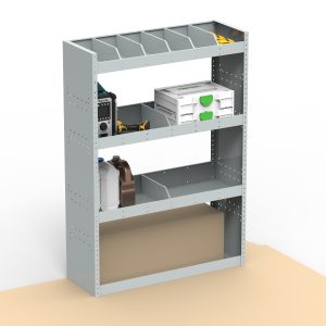 Renault Master Steel Van Racking STEEL13