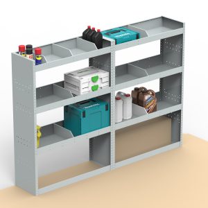 MAN TGE Steel van racking STEEL13.13