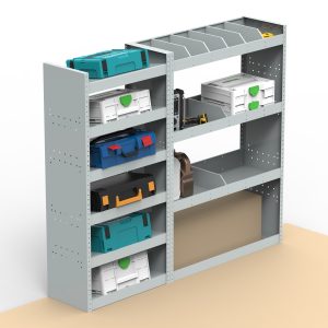 Peugeot Boxer MWB, LWB High Roof Steel Van Racking STEEL13.20