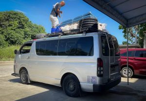 rear van ladder