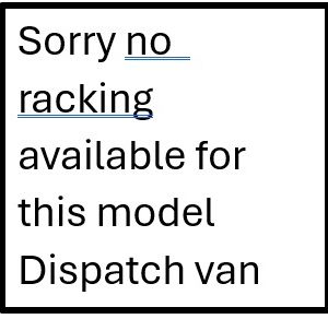 no racks dispatch