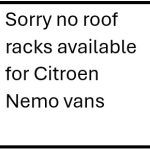 no roof racks nemo