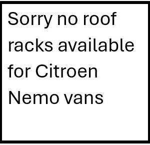 no roof racks nemo